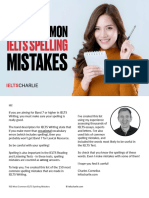 150 Most Common IELTS Spelling Mistakes IELTS Charlie