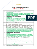 AFCAT 1 2024 Exam Answerkeys 17 Feb 2024 Shift 1