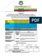 SHS Practical Research 1 Q3 Module 1 SY 2022-2023