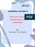 Aksi Nyata Menyelenggaran Laporan Murid