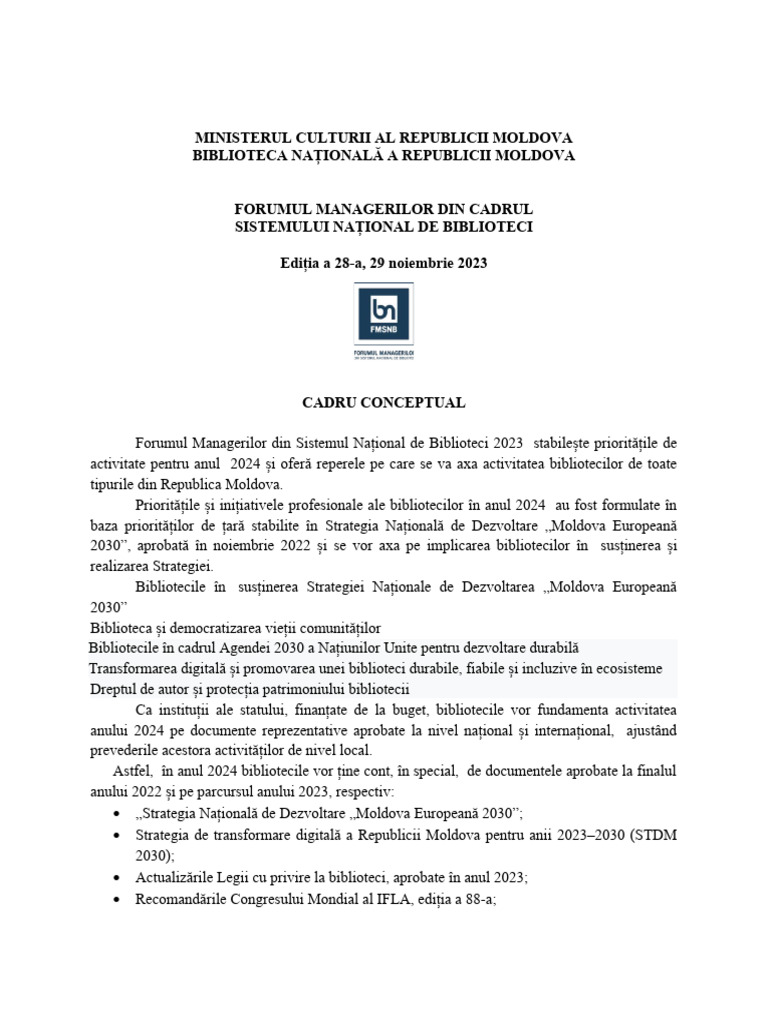 Prioritati Profesionale 2024 | PDF