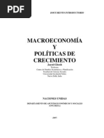 Macro Eco No Mia y Politicas de Crecimiento