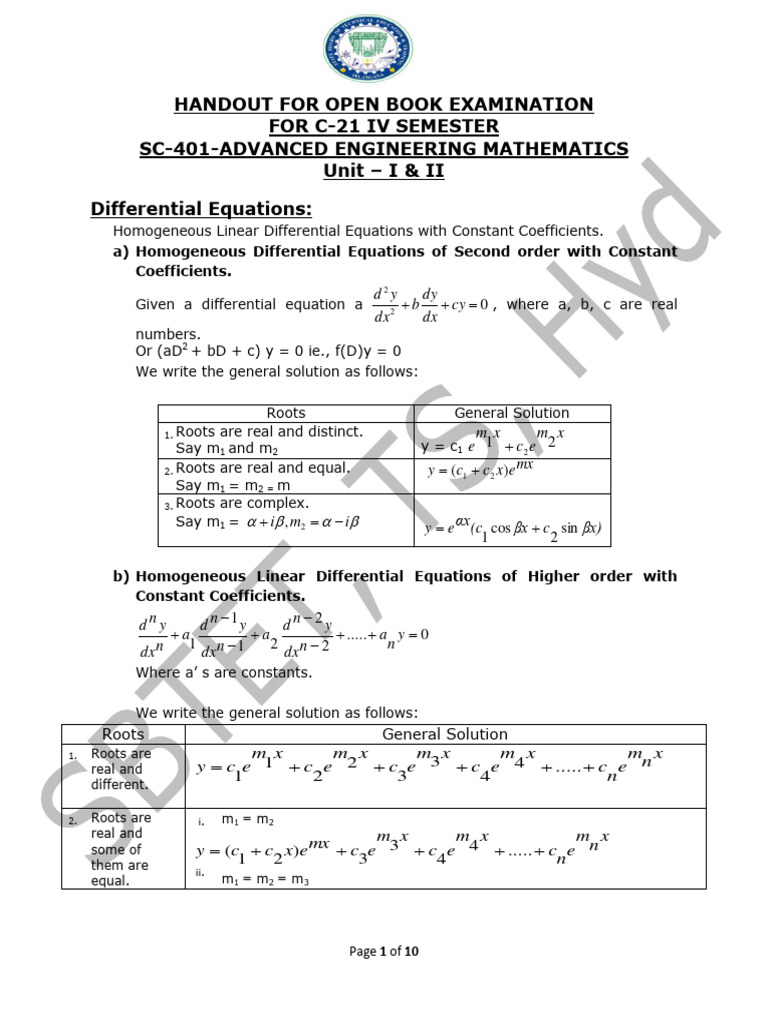 Final-SC-401-HANDOUT Maths | Download Free PDF | Fourier Series ...