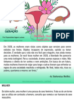 Mulher, Ciclo Reprodutivo e Menstrual, Anatomia, Ginecologia