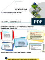 Paparan AKNOP Dalam Mendukung Kegiatan OP Irigasi