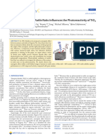 Su Et Al 2011 How The Anatase To Rutile Ratio Influences The Photoreactivity of Tio2