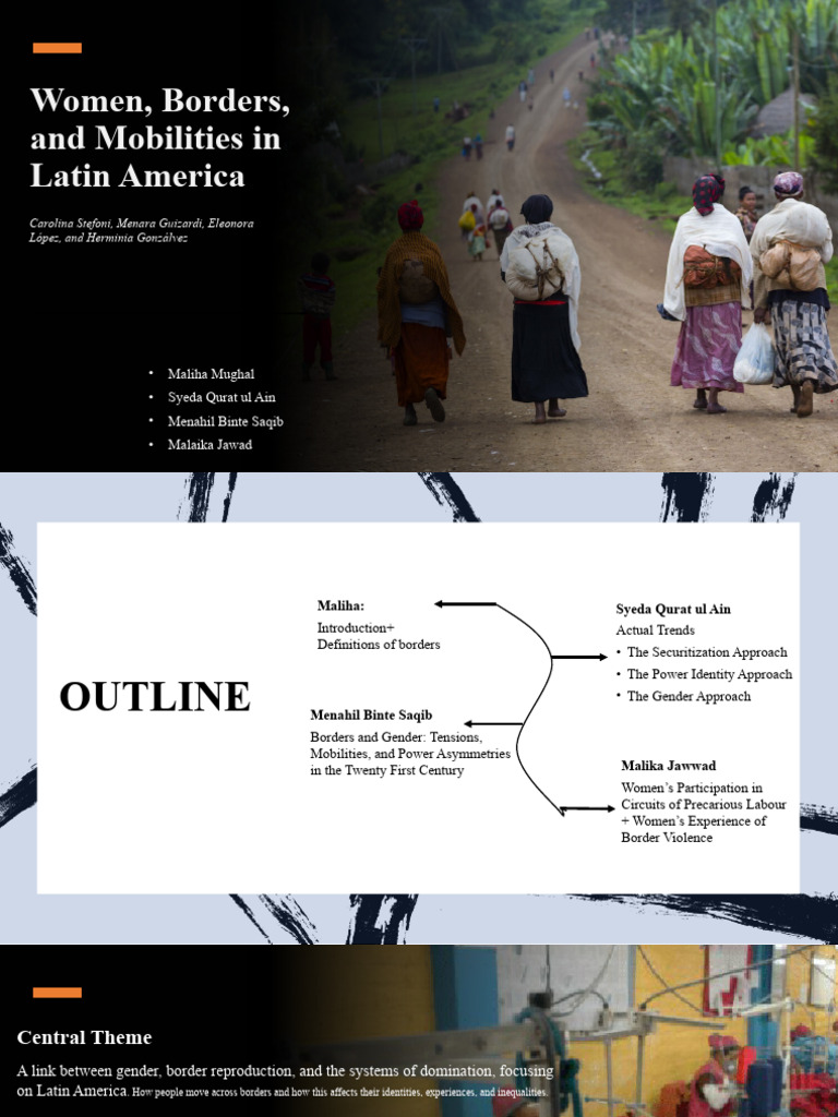 Gender and Borders in Latin America | PDF | Social Science