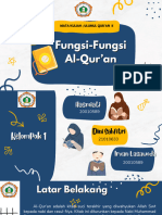 Fungsi-Fungsi Al-Qur'an (MK. Ulumul Qur'an)