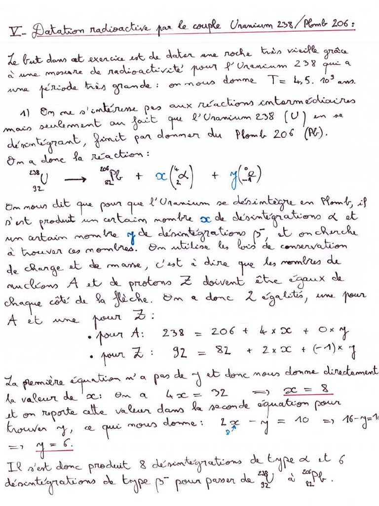 Datation_Uranium-Plomb | PDF
