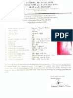 Form Daftar Seleksi Calon KPPS