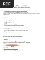 Error AU 133 in RAPERB2000 or RAPOST2000: Symptom