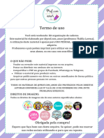 Kit Organizacao de Caderno Xzukdy