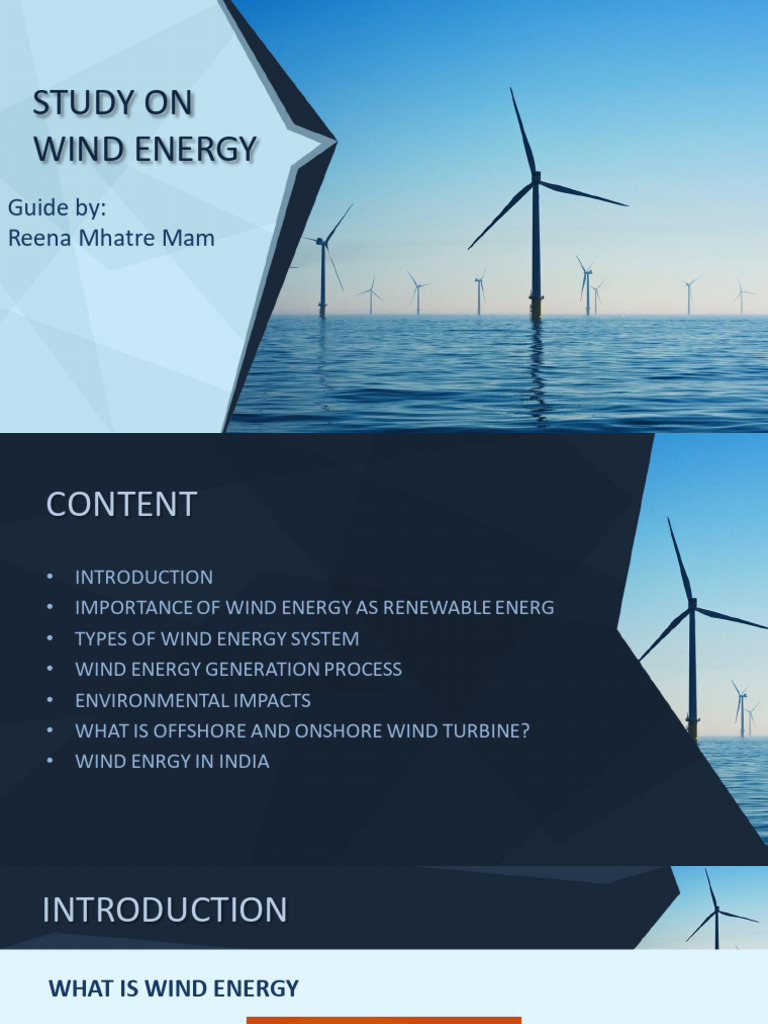 RET Presentation by Deepak Vishe-1-2 | PDF | Wind Turbine | Wind Power