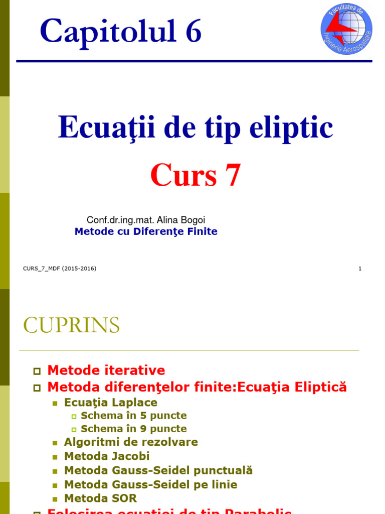 Curs 7 MDF 2016elip | PDF