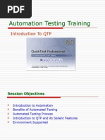 QTP - Automation Testing Training