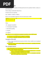 Keynesian Model CHAPTER 27