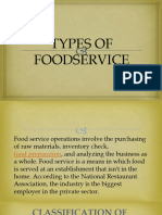 Topic 2 Types of Foodservice Students