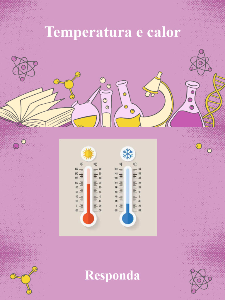 Conceitos de Temperatura e Calor | PDF | Temperatura | Calor