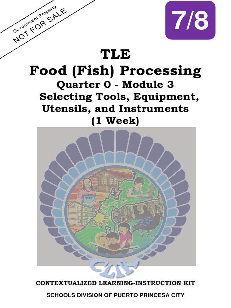 TLEFood Processing7 - 8 - q0 - Mod3 - Selecting Tools Equipment ...