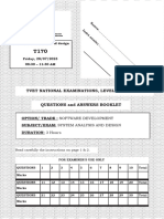 T170 System Analysis and Design - Final