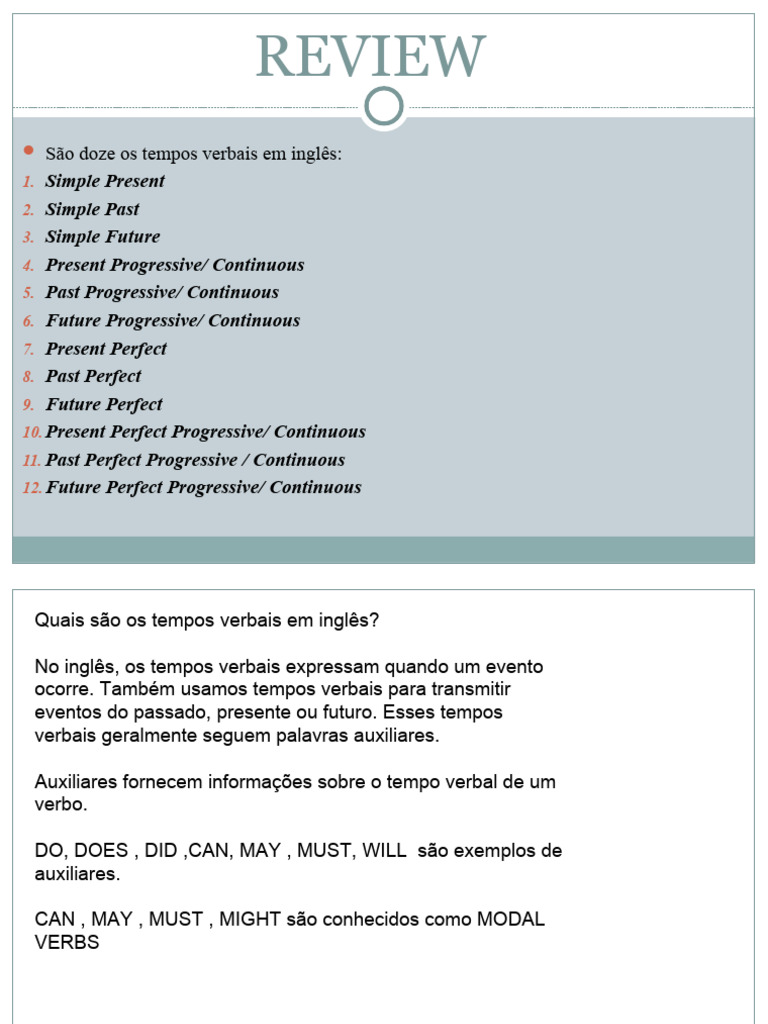 GRAMMAR REVIEW Starter | PDF | Artes Linguísticas e Disciplina