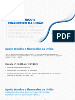 Apoio Técnico e Financeiro Da União - Aula 3