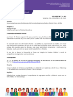 Comunicado VER - vpp.ME.2024.003 Recomendaciones para Participantes Del CIM Módulo I Boca Del Río