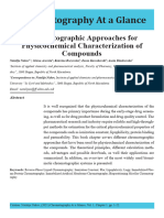 Chromatographic Approaches For Physicochemical Characterization of Compounds