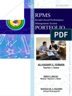 Proficient Rpms Portfolio 2022 2023