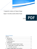 Comparative Analysis of Climate Change Impact