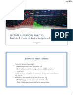 IUBAV - Lecture 4 - Module 2 Financial Ratios Analysis and Market Tests (S1 2023 2024)