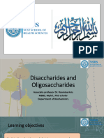 Diasaccharides and Oligosaccharides