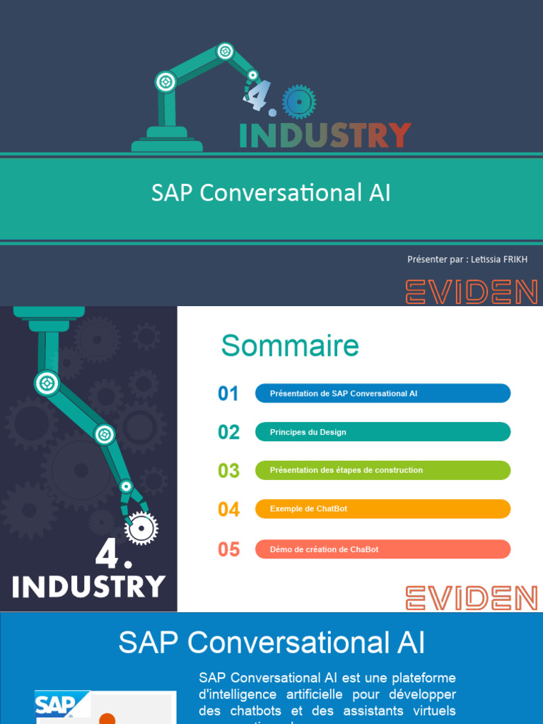 Formation sur SAP Conversational AI | PDF | Informatique | Informatique