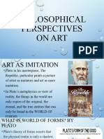 Philosophical Perfective of Arts