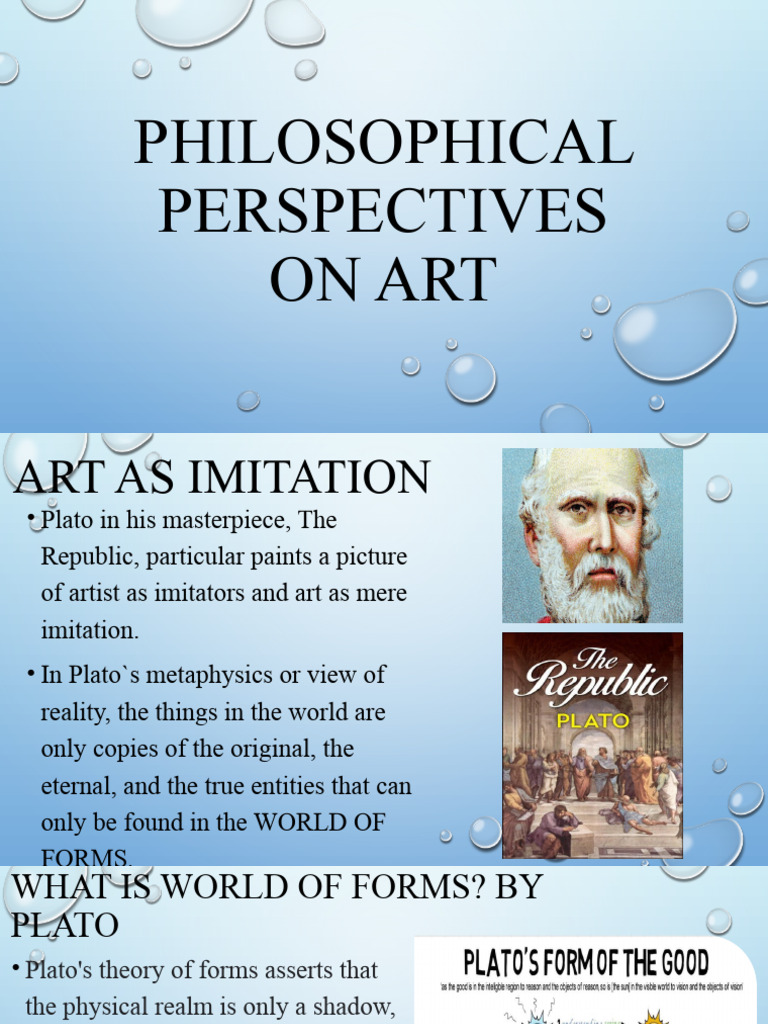 Philosophical Views on Art | PDF | Plato | Reality