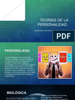 Teorías de La Personalidad