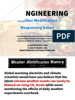 Geoengineering Weather Modification and Weaponizing Nature by Jim Lee ClimateViewer News 12-03-2016