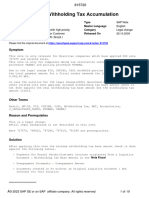 Brazil: Withholding Tax Accumulation: Symptom