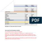 EE Financial Projections