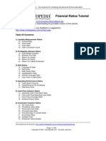 Financial Ratios Tutorial