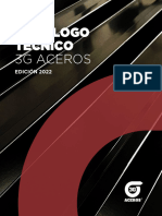 3G ACEROS, Catálogo Técnico