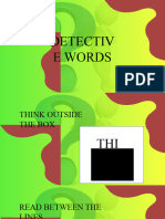 Detective Words