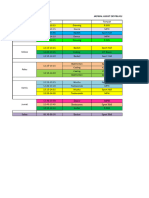 Jadwal Assist Ekskul Periode 1