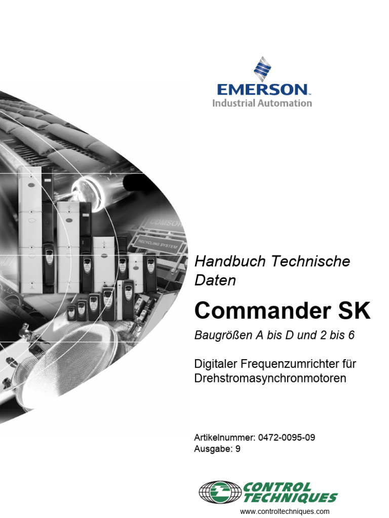 Commander SK Technische Daten Iss9 2011-06 de | PDF
