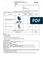 Proforma Invoice - MINI 12PSB