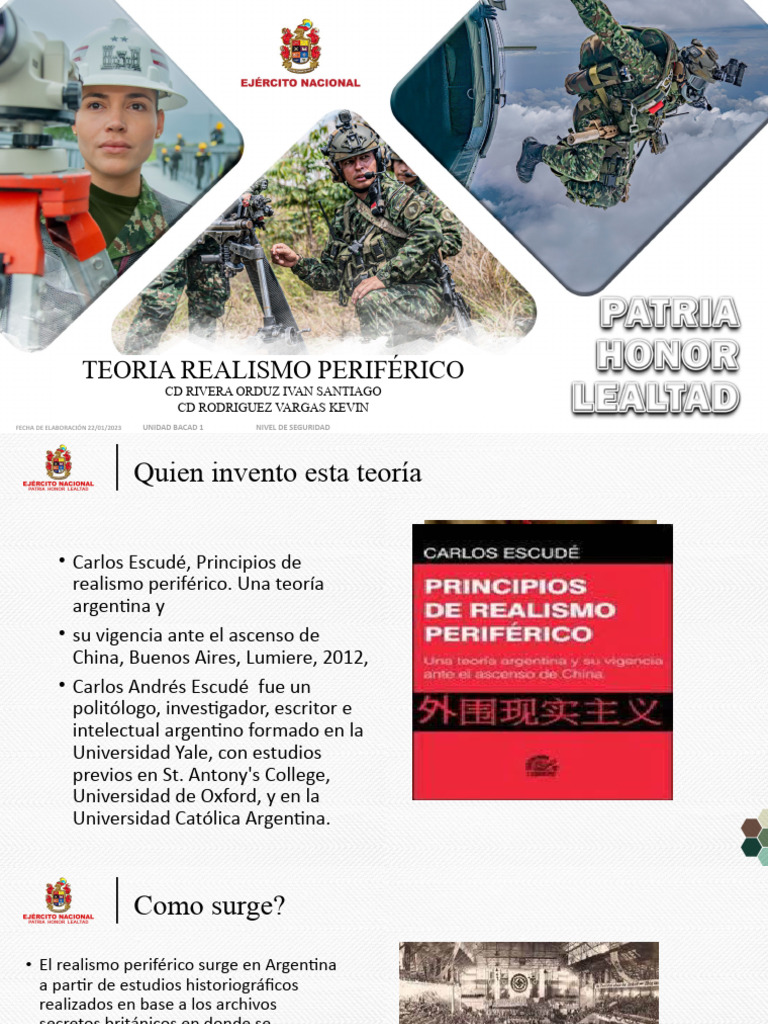 Teoría del Realismo Periférico en RRII | PDF | Falacia | Estado (política)