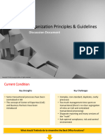Organization Principles and Guidelines