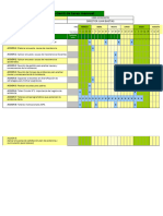 Diagrama Gantt de Tarea Mensual