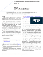 Viscosity Determination of Asphalt at Elevated Temperatures Using A Rotational Viscometer