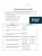 Guide du Test SPPB en Physiothérapie | PDF